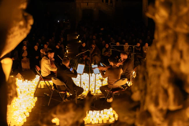 Candlelight musiciens