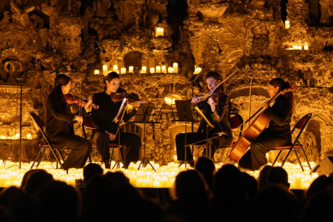 Candlelight musiciens